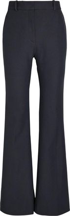 Joseph Tafira Flared-leg Stretch-twill Trousers - Grey - 44 (UK16 / XL)