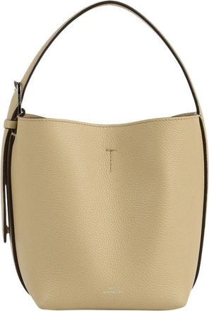 Toteme Petite Belted Tote - Dames - Schoudertassen - Groen - ONE Size - Leer - Tassen
