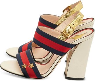 Gucci Sandali con cinturino posteriore - Toni neutri