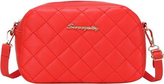 Generic Quilted Cross Body Bag for Women - Stylish Small Shoulder Purse & Clutch, Ladies Crossbody Bag for Trendy Daily Use and Travel (Red)