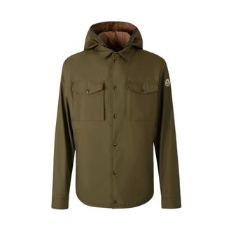 Moncler Light Jackets, male, Green, Size: M L1 091 1G00022 597Yw 818 Jacket