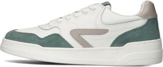 HUB Witte Lage Sneakers - Heren - Sneakers - Veelkleurig - 44 EU - Schoenen