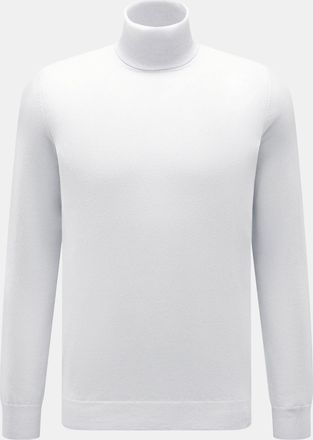 Braun Hamburg Men - Cashmere turtleneck jumper light grey