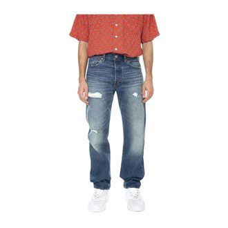 Levi's Heren, Jeans, Blauw, Maat: W29 L32 Denim