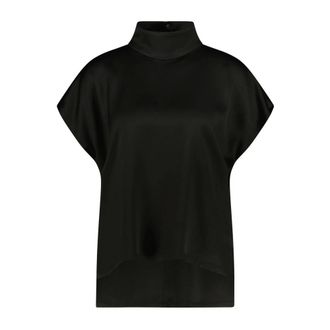 Drykorn Alaria_1 Blouse - Dames - Blouses & Shirts - Zwart - Maat: L Satijn