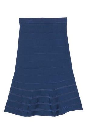 Sandro Aloha A-Line Skirt in Bleu Petrole at Nordstrom Rack, Size 1 (Fits Like 2-4 Us)
