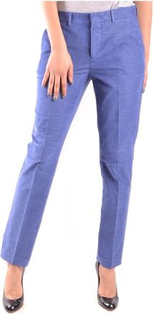 Pantaloni Torino Stijlvolle Broek - Dames - Chinos - Blauw - M - Broeken