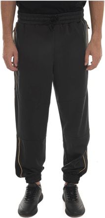 Emporio Armani Emporio Armani Ea7, Broeken, Heren, Zwart, 2Xl, Polyester, Fleece Broek