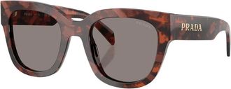 Prada Sunglasses, unisex, Brown, Size: 52 MM Cat-eye Sunglasses