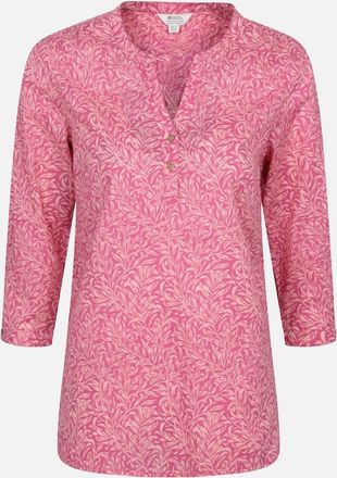 Mountain Warehouse Womens Mountain Warehouse Womens/Ladies Petra Floral 3/4 Sleeve Shirt - Pink - Size: 14