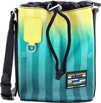 Louis Vuitton Sac Marin Bag Limited Edition Gradient Damier Stripes Bb (Authentic Pre-Loved)