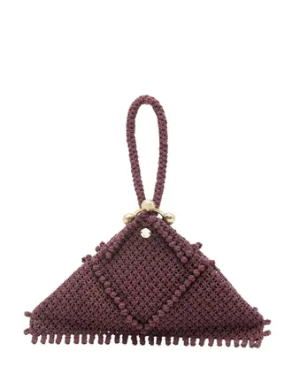 Alemais Mini Macrame Trapeze Pouch