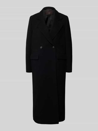 Windsor Regular Fit Mantel aus Schurwoll-Mix mit Kaschmir-Anteil in Black, Gr&ouml;&szlig;e 40