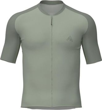 7Mesh Pace Jersey S/S Velotrikot f&uuml;r Herren | oliv/grau