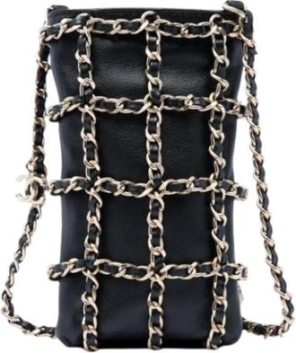 Chanel Pre-owned Crossbody Bag - Dames - Vintage Schoudertas - Zwart - ONE Size - Vintage