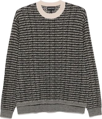 Emporio Armani Wool Crewneck Jumper