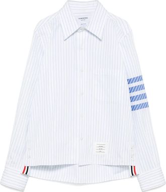 Thom Browne Camicia a righe - Bianco