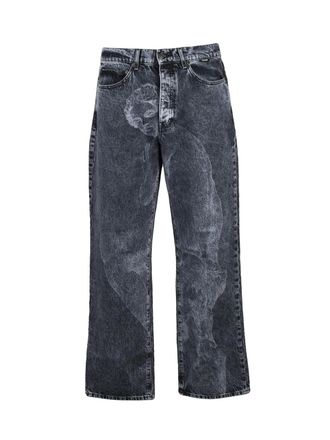 Iuter Grey Regular Denim Jeans