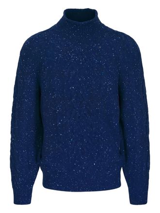 Brunello Cucinelli Maglione a collo alto - Blu