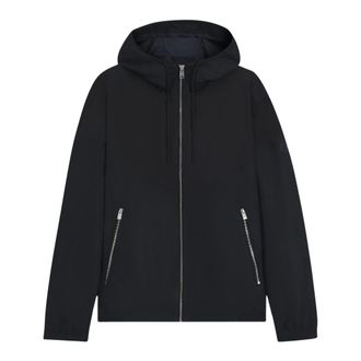 HUGO BOSS Jassen, Heren, Blauw, L, Polyester, H-Cireno 4 Jas