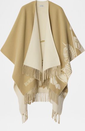 Burberry EKD Wool Cashmere Cape