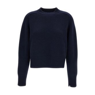 Extreme Cashmere Crew Neck Sweater - unisex - Cashmere truien - Blauw - ONE Size - Wol - Truien & Vesten