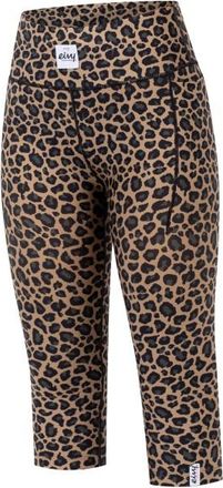 Eivy Pocket Tights 3/4 Leggings f&uuml;r Damen | braun