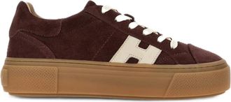 Hogan Crosswind Sneakers - Dames - Sneakers - Bruin - 35 EU - Su&egrave;de - Schoenen