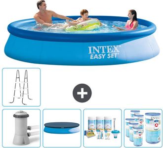 Intex Piscina Easy Set Redonda - 366x76 Cm - 8-piezas Scb20