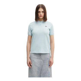 Fred Perry Dames, Tops, Blauw, Maat: XS