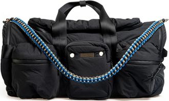 Clio Goldbrenner Discovery Nylon Handtas Zwart Gras - Dames - Weekendtassen - Zwart - ONE Size - Nylon - Tassen