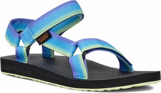 Teva Womens Original Universal Gradiate Sandal In Shadow Lime
