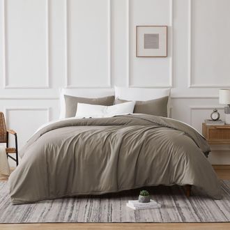 Southshore Fine Linens Vilano Springs Duvet Cover Set in Dark Taupe at Nordstrom Rack, Size King/california King