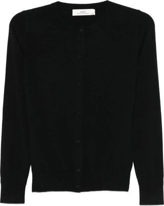 arch4 Vest met knoop aan de voorkant - Zwart