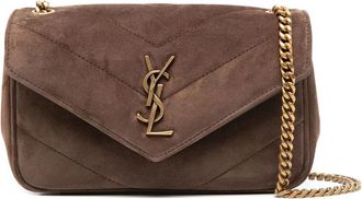 Saint Laurent Mini Loulou Logo-patch Cross Body Bag