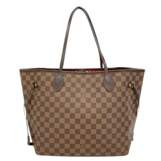 Louis Vuitton Pre-owned Tote Bags, female, Brown, Size: ONE SIZE Pre-owned Neverfull MM Tote Bag