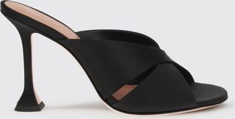 Amina Muaddi Mules Salma Amina Muaddi in raso di seta
