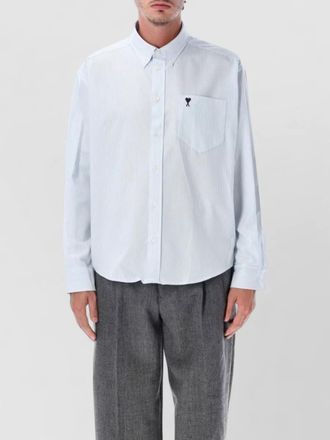 Ami striped boxy shirt
