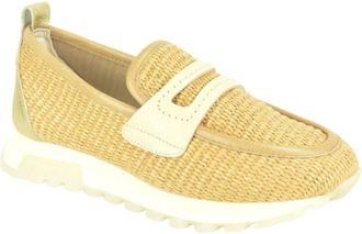 Hispanitas Schoenen, Dames, Bruin, 39 EU, Raffia Loafer DZ
