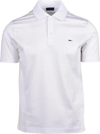 Paul & Shark White Cotton Polo Shirt