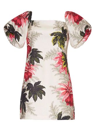 Cara Cara Tully mini dress - women - Linen/Flax - S - White