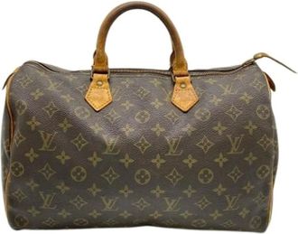 Louis Vuitton Pre-owned Handbags, female, Brown, Size: ONE SIZE Pre-owned Vintage Monogram Handbag