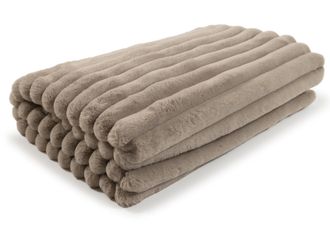 Schubiger M&ouml;bel Plaid Raya Taube 200x140 cm