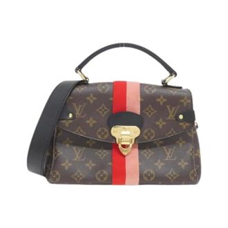Louis Vuitton Pre-owned Handbags, female, Multicolor, Size: ONE SIZE Pre-owned Canvas Handbag