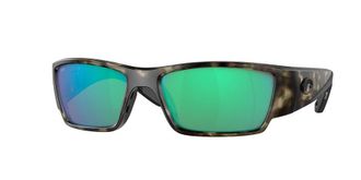 Costa Corbina Pro XL Green Polarized Glass Wrap Mens Sunglasses 6S9109 910909 61