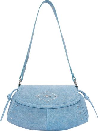 Oryany Moroccan Stud Shoulder Bag in Denim Blue at Nordstrom