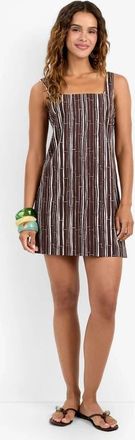 Trina Turk Aspire Tropical Print Dress in Bamboo at Nordstrom, Size 10