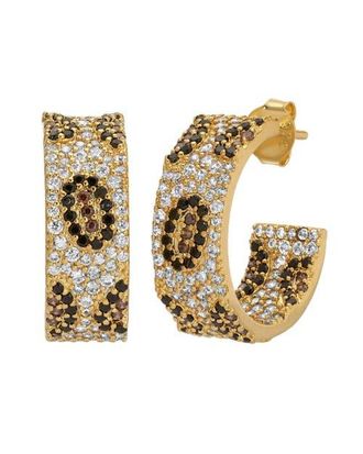 Native Gem Maneater Leopard Hoops in Leopard Maneater at Nordstrom