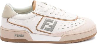 Fendi Sneakers Match - Bianco