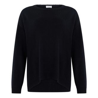 P.A.R.O.S.H. Round-neck Knitwear, female, Black, Size: XS Crewneck Sweater